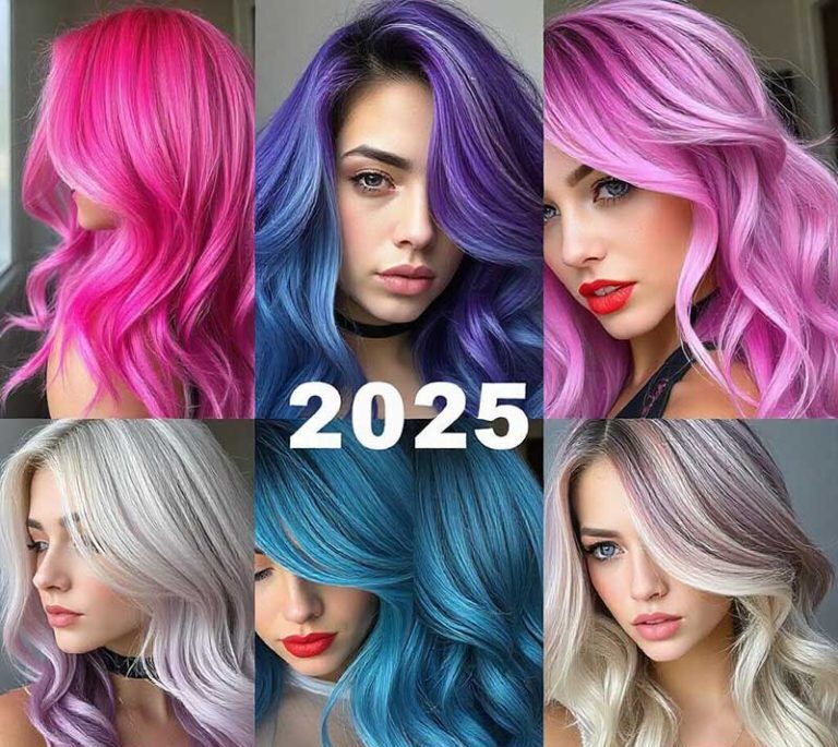 رنگموهای ترند2025