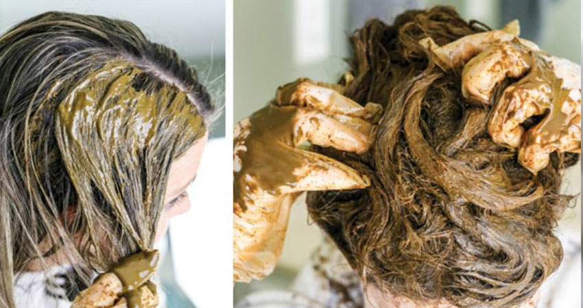 لایت کردن موهای حناشده